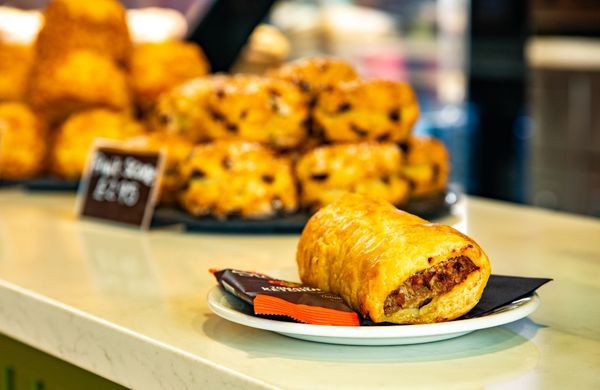 Sausage roll served by The Coffee House Sausage roll served by The Coffee House