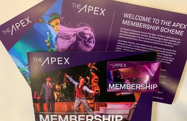 Image of apex membership leaflet Image of apex membership leaflet